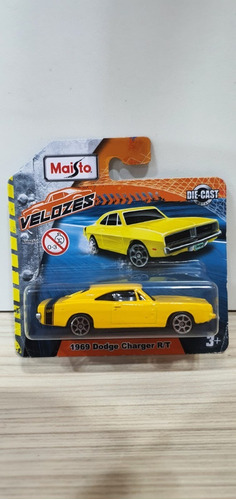 Maisto Velozes - 1969 Dodge Charger R/t - Lacrado!