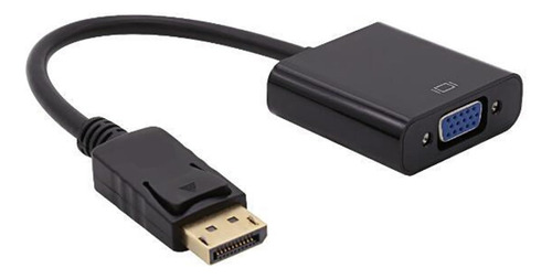 Dp Vga Displayport Macho Hembra Convertidor Adaptador Cable