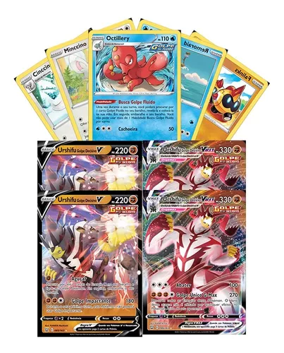 Jogo de Cartas - Baralho Batalha de Liga - Pokémon - Urshifu: 120