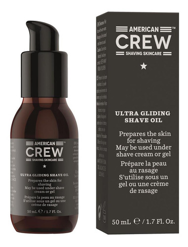 Aceite De Afeitado American Crew 50ml Balsamo Para Hombres