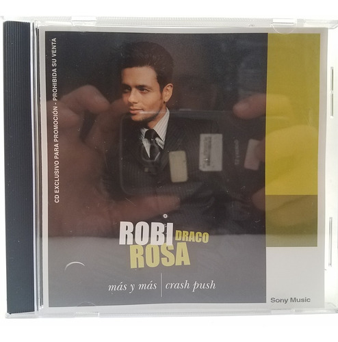 Robi Draco Rosa - Mas Y Mas - Crash Push - Cd Promo - Ex