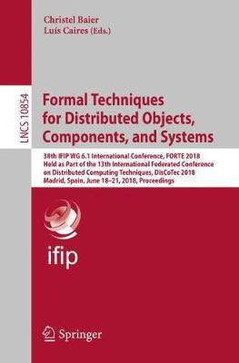 Libro Formal Techniques For Distributed Objects, Componen...