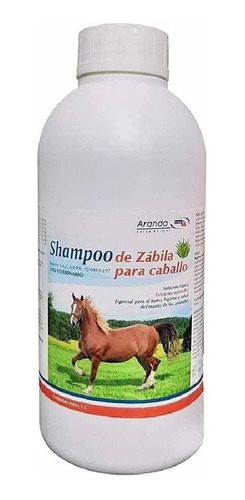 Shampoo Zabila P/caballo 1 Lt Aranda