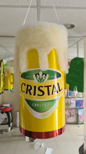 Piñata Cerveza Adulto Cristal 