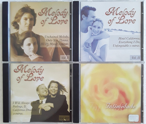 Melody Of Love  Volumes 01, 02, 03 / Intimidade exclusivos