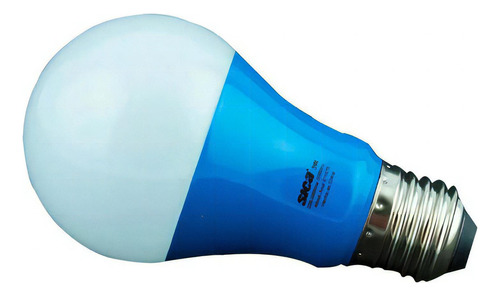 Lampara Led Clasica 3w 220v E27 Azul Sica 911578