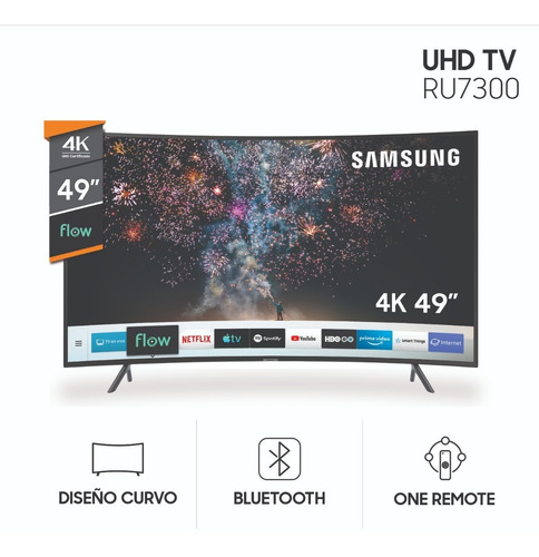 Smart Tv Samsung 49 Uhd Un49ru7300