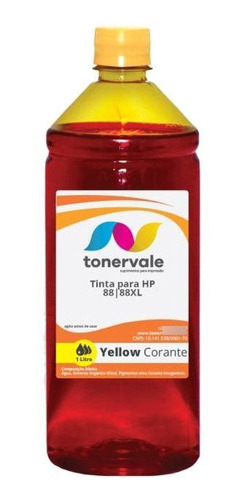 Refil De Tinta Para Hp 88 C9393a Yellow - Hp K8600 K7500 K55