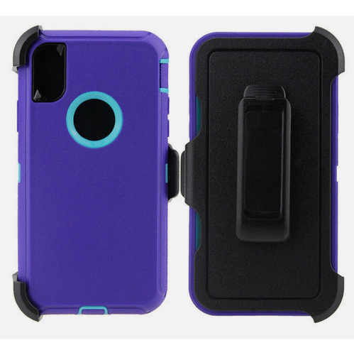 Forro iPhone XS Max Otterbox Defender Antigolpes Clip