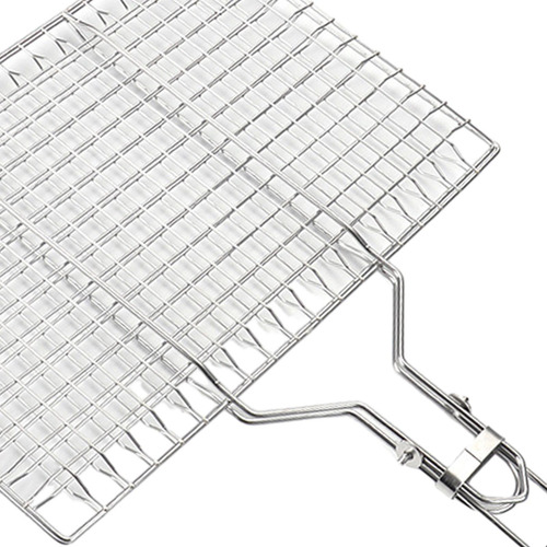 Cesta Para Churrasco, Cesta Para Grelhar Peixes, Aço