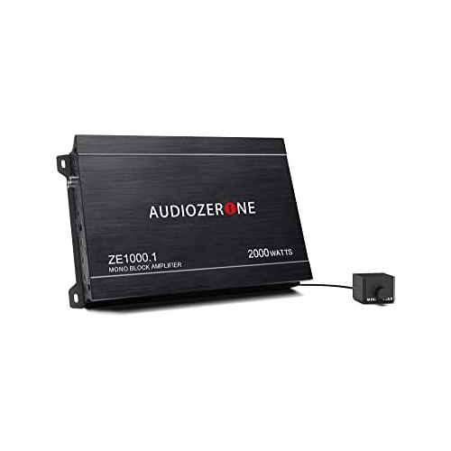 Amplificador De Audio Automóvil Ze1000.1 De 2000w Clas...