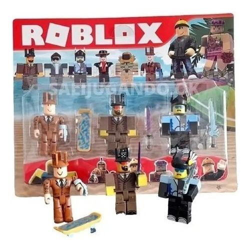 Muñecos Roblox X 3 Blister