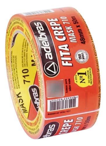 Fita Crepe Adelbras 48mm X 50 M Caixa C/  32 Unidades