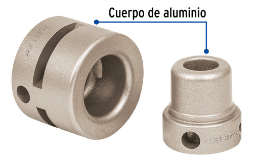 Dado De Aluminio Para Termofusora De 1/2'' Foset 45172