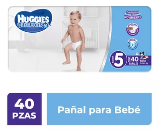 Huggies Pañales Desechables Ultraconfort Etapa 5