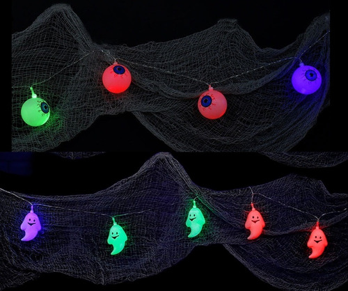 2 Series De Luces Halloween Modelos A Elegir