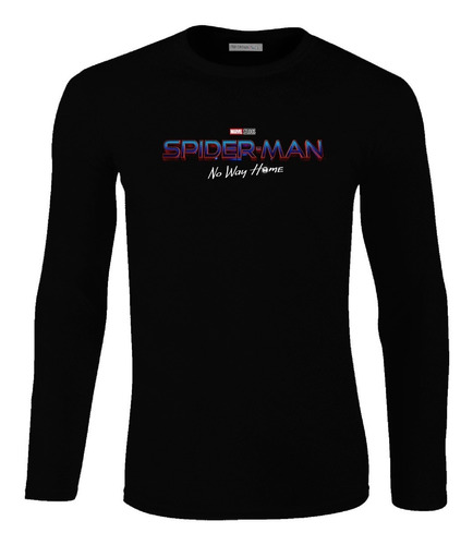 Camiseta Spider-man No Way Home Película Hombre Araña Lbo