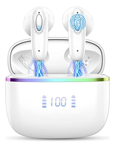 Earbuds Bluetooth 5 3 Headphones With 40h Playtime Bluetoth