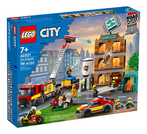 Lego 60321 City Ciudad  Bomberos Juego De Varios Modelos 