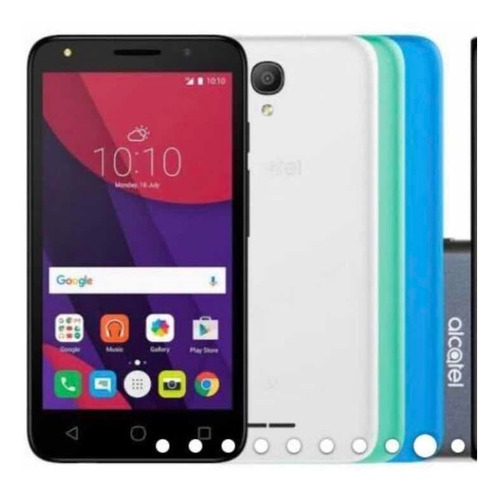 Celular Alcatel 16 Gb Com Capinhas Coloridas