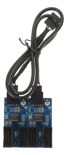 Ordenador Con Tarjeta Elevadora De Cable Interno Usb De 9 Pi