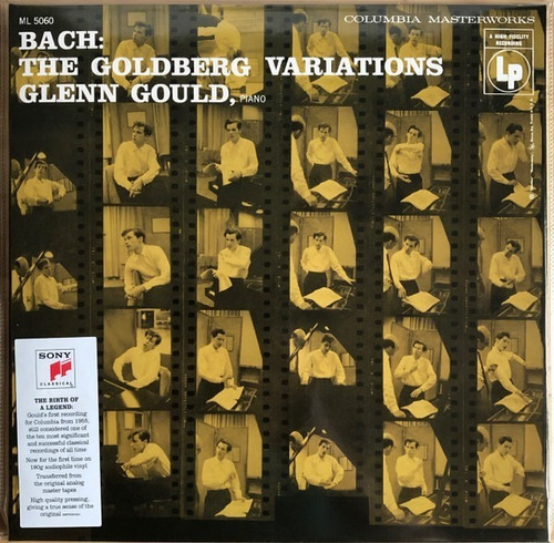 Glenn Gould  The Goldberg Variations Vinilo