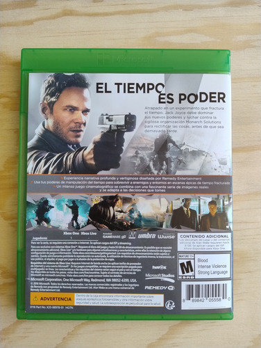 Quantum Break Xbox One (Usado)