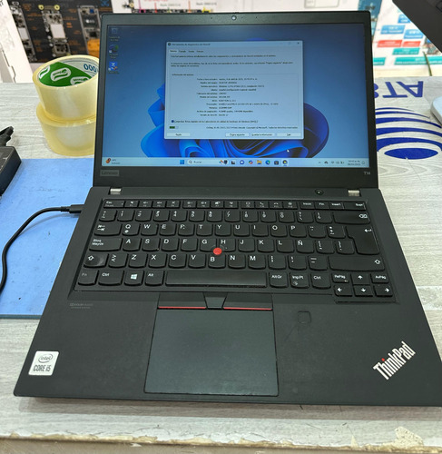 Laptop Lenovo Thinkpad T14 Generación 1 Negro (Usado)