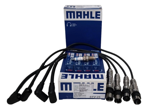 Juego Cables Mahle + Bujias Bosch Fr7dc Vw Gol Trend 1.6 8v