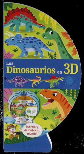 Los Dinosaurios En 3d, De Varios Autores. Editorial San Pablo Editorial, Tapa Dura En Español