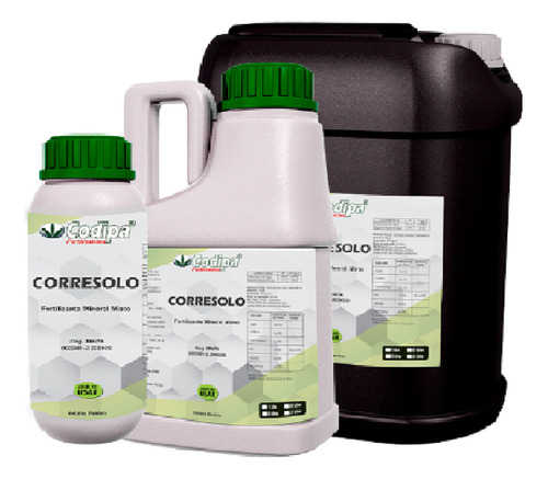 Codipa Fertilizantes CorreSolo Calcário Liquido Corrige Acidez Solo Concentrado Vinte Litros