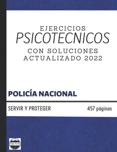 Libro: Test Psicotécnicos Policía Nacional: Ejercicios Para
