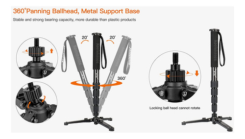 Mini Trípode, Base Universal De Soporte De UniPod De 3...