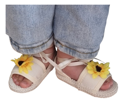 Zapatos Para Bebes Con Florecitas 