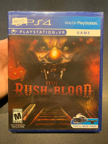 Until Dawn: Rush Of Blood Ps4 Nuevo (Usado)