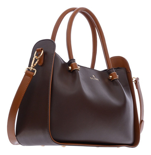 Bolsa Satchel Olimba Mujer Casual Formal Modelo 8008