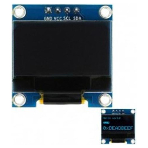 Pantalla Led Lcd Oled Azul 128*64 0.96 Módulo Para Arduino