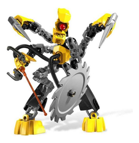 Brinquedo Lego Hero Factory Xt4 6229 Com 4 Braços E Cortador