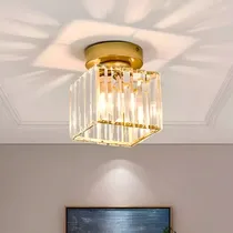 Comprar JUDENG Lámpara De Techo Lámpara De Pared Cristal Moderna Decorativa Lámpara De Techo Colgante Decorativas Moderna Cristal E26\u002F27 Lámpara De Techo Moderna Baño Lámpara Cristal Decorativa