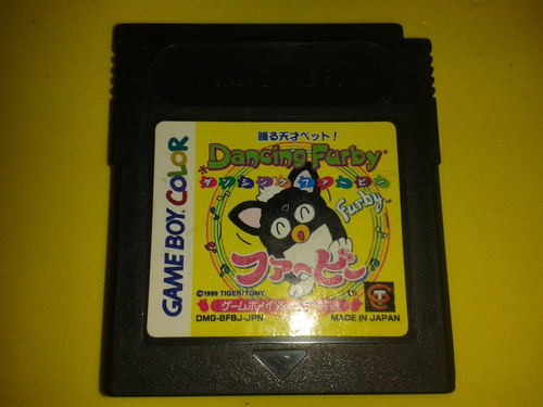 Jogo Original Dancing Furby Da Tomy Game Boy Color Gba