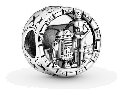 Dije Charm Pandora Star Wars Droide R2-d2 C-3po Bb-8 Origina