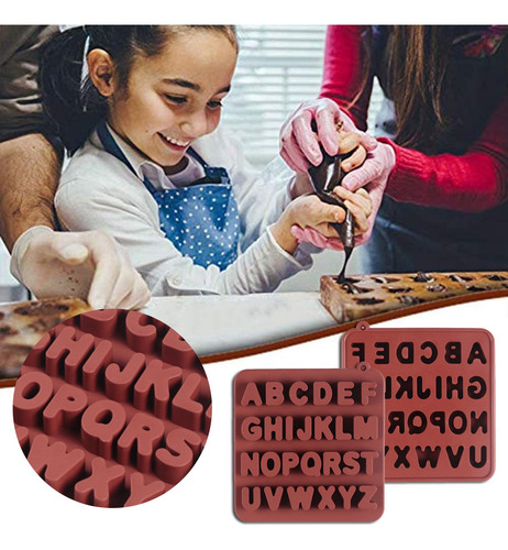 L 26 Letras Em Inglês: Moldes De Chocolate Feitos À Mão, Bol