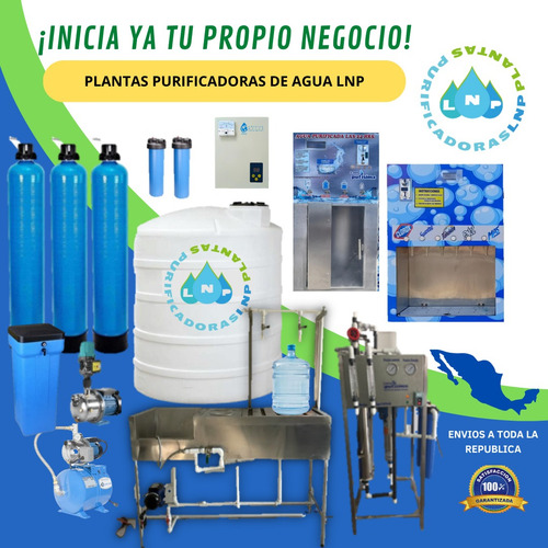 Planta Purificadora De Agua $29,900.00 Sin Anticipos