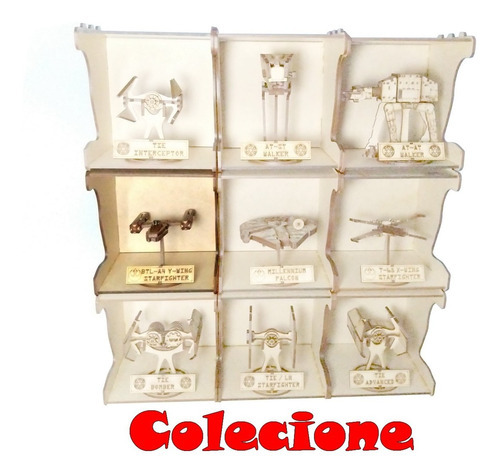 Brinquedo Quebra Cabeça 3d Mini Nave Star Wars Y-wing