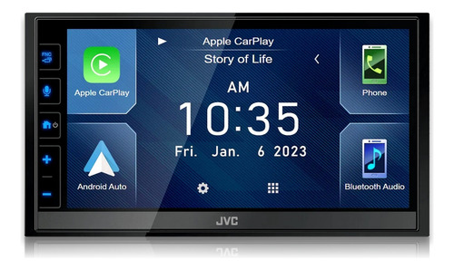 Autoestereo Pantalla Jvc Kw-m788bh Carplay Androidauto Hdmi