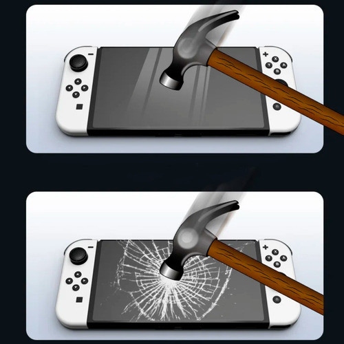 Película De Vidro Protetora Nintendo Switch Oled 0.33mm Oivo