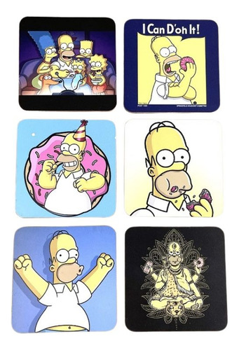 Los Simpson Set 6 Unidades