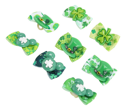 Clovers Puppy Bows, 24 Unidades, Pelo Ligero Y Exquisito Par