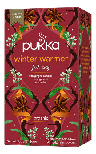 Pukka Infusion Winter Warmer 20 Bolsitas Andina Grains