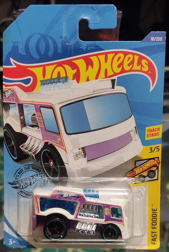 Hot Wheels  Chill Mill Fast Foodie 3/5 Blanco-morado